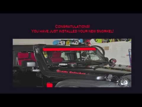 Jeep JK AEV/Replica Snorkel Install
