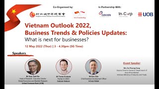 Post-pandemic Vietnam Outlook: Business Opportunities & Market Trends (SCCCI Webinar)
