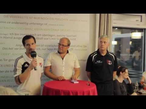 Pressekonferenz 1.FC Sonthofen - TSV Kottern #AllgäuDerby [Bayernliga]