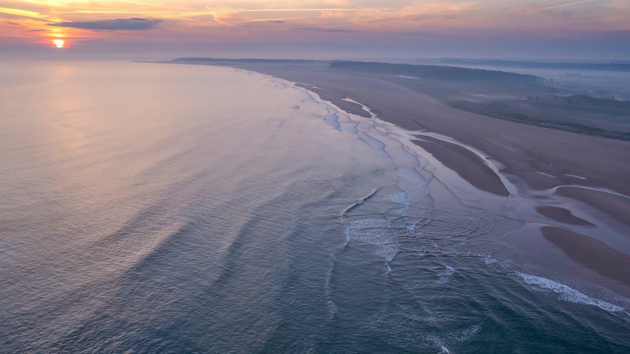 The Scolt Head channel (river Burn) heading out to sea from Burnham Overy Staithe.