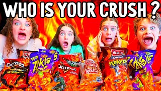 ANSWERING SPICY QUESTIONS EATING SPICY CHIPS (crush) w/Norris Nuts