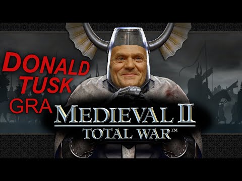 Donald Tusk gra Total War MEDIEVAL II