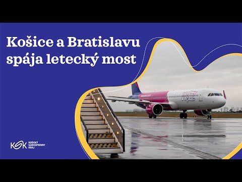 1. fotografia fotogalérie Aktuality / Košice a Bratislavu opäť spája letecká linka - video