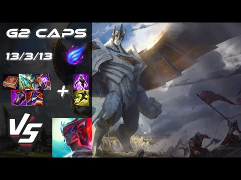 G2 Esports Caps MID Galio vs Yone [QUADRAKILL] - EU Challenger Patch 25.S2.2