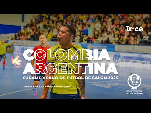 🔴 EN VIVO | Colombia vs Argentina | Suramericano de Selecciones Fútbol de Salón 2025 | Canal Trece