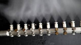 High Pressure 1500psi Mist Nozzle Spraying