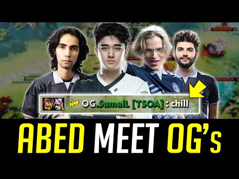 Abed meet OG's in EU pubs - NON-STOP ROAMING DOTA 2