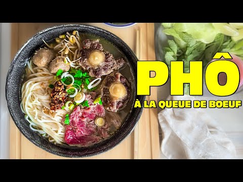 L'emblématique soupe Phô à la queue de bœuf