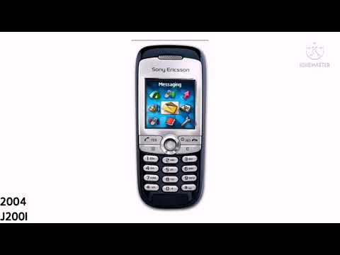 sony ericsson j series phones evolution 2004 - 2009