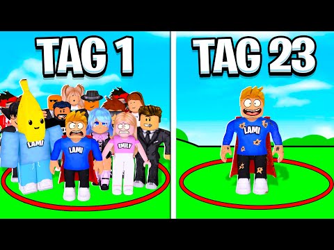 Der LETZTE im KREIS GEWINNT ROBUX! (Roblox)