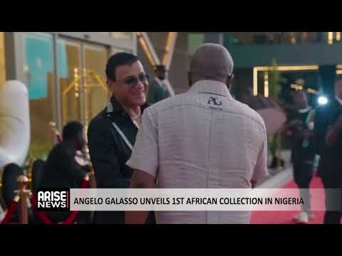 ANGELO GALASSO UNVEILS 1ST AFRICAN COLLECTION IN NIGERIA 