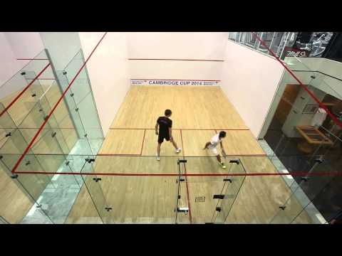 Shabana vs Anjema Game 4 of Merrill Lynch Cambridge Cup Semi Final