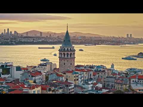 4K Aerial Views of Istanbul City and Ocean: Discover Turkey from Above! 🌊🏙️
