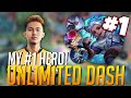 HARITH IS MY NUMBER 1 GOLD LANE HERO | UNLIMITED DASH WITH HARITH