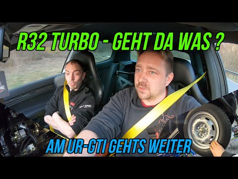 Turbo Gockel - Probefahrt mit Tobi seinen Golf 5 R32 Turbo - UR GTI gehts auch weiter !