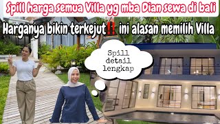 Download lagu SPILL PRICE OF ALL THE VILLAS THAT MBA DIAN RENTED DURING THE HOLIDAY IN BALI, I WAS SURPRISED TO... mp3