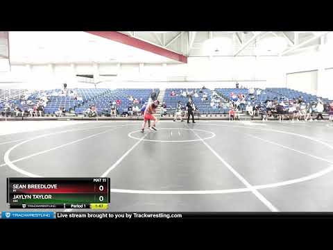 119 Lbs Quarterfinal - Sean Breedlove, IN Vs Jaylyn Taylor, OH 3669