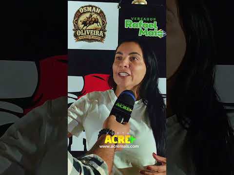 Prefeita de Senador Guiomard exalta os eventos agropecuários para a economia