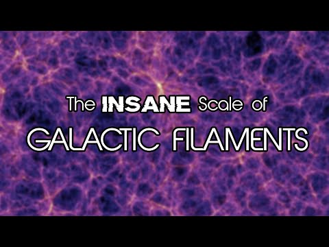 The Insane Scale of Galactic Filaments