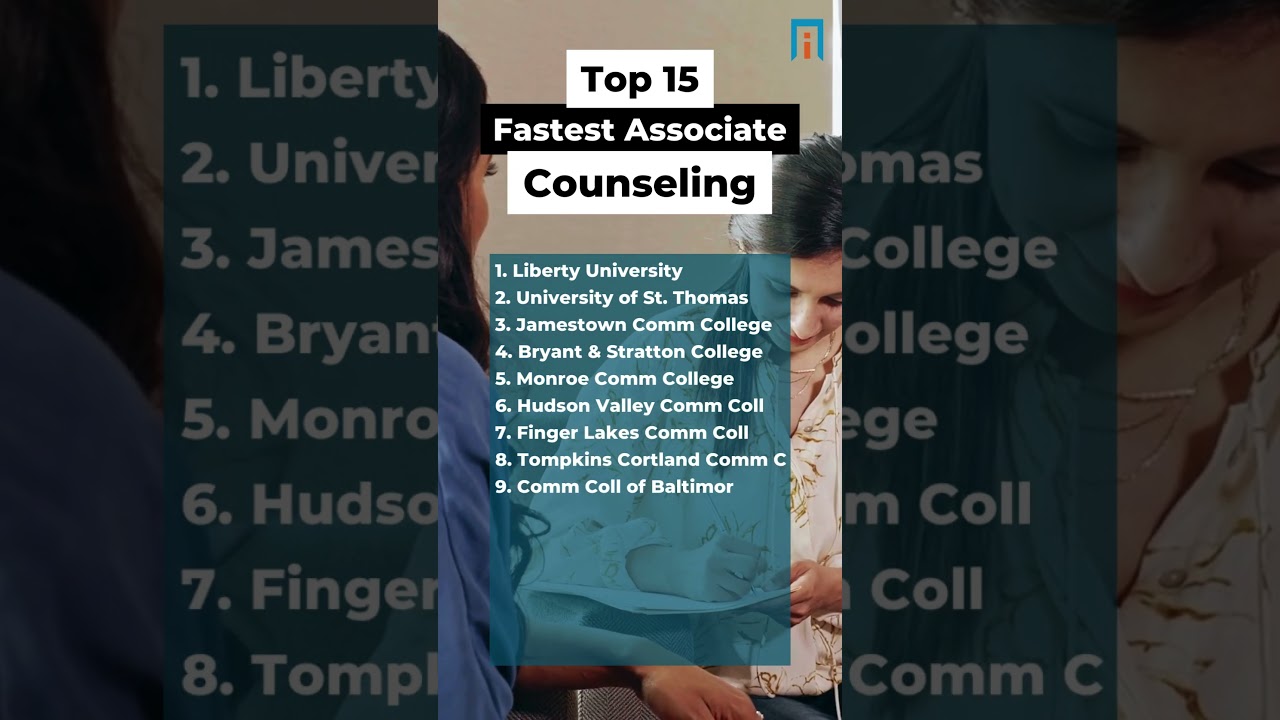 Which colleges have the fastest online associate degrees in counseling? #college #onlineearning
