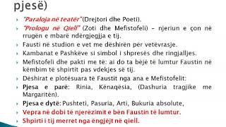 Fausti , Letersi klasa e XII (analize)