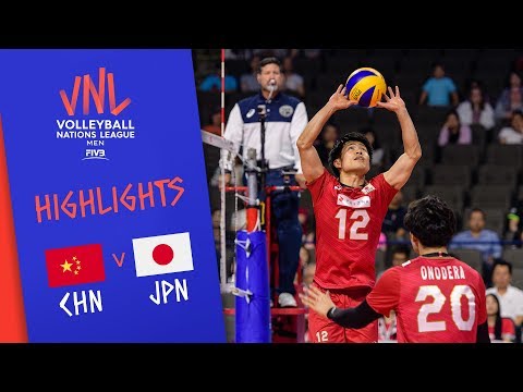 Japan vs. China Volleyball Game