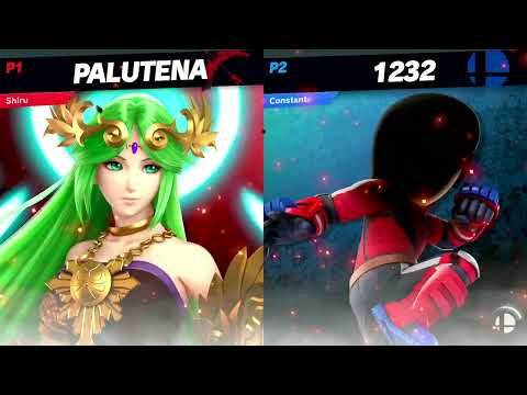 FireThePyro (Mii Brawler 1232) vs Cyan (Palutena) - WR3 - WGA: Reunion