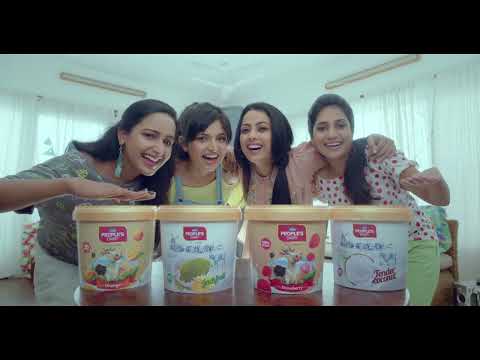 PEOPLES DIARY Ice cream ad | PDDP