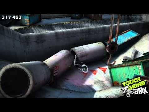 2,100,000 on the docks must see!!!! TGSBTVTime - Touchgrind BMX