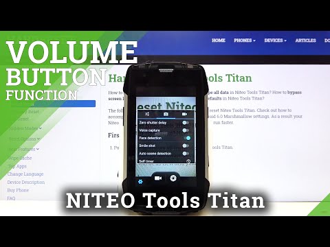 How to Manage Camera Volume Buttons Functions on Niteo Tools Titan – Volume Keys & Camera