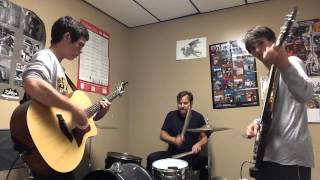 Playing my Original riff with Garrett Goodwin and Chase Salmon