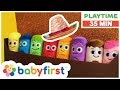 Playtime Coloring For Kids Toddler Learning Video W Color Crew GooGoo GaaGaa BabyFirst TV