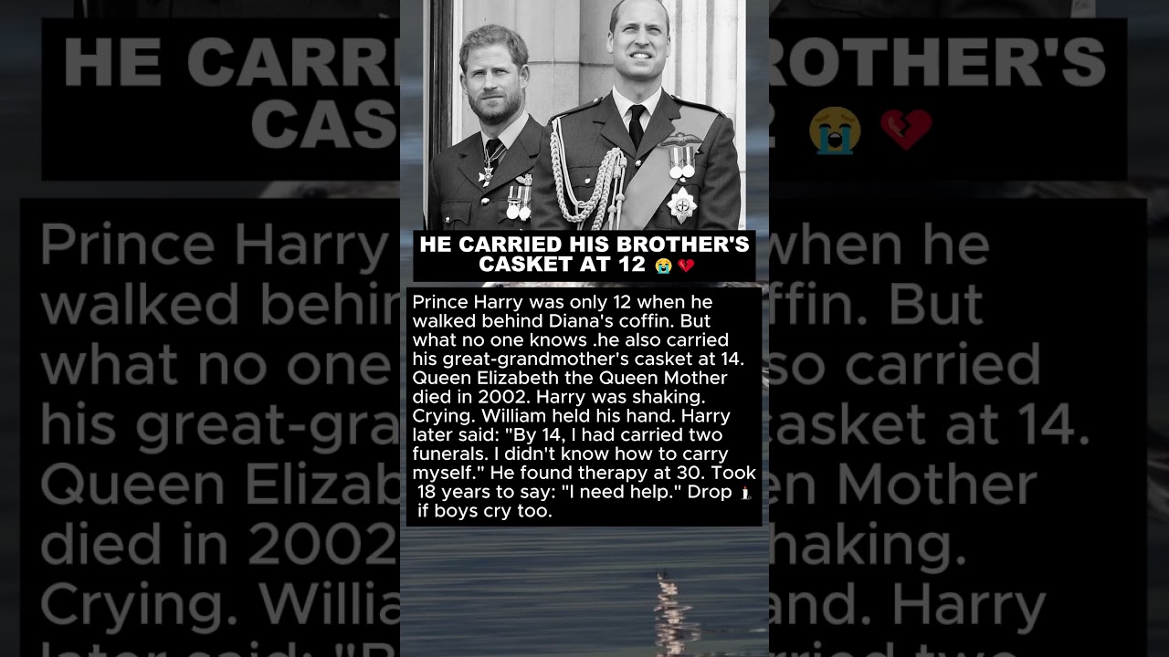 HE CARRIED HIS BROTHER'S CASKET AT 12 😭💔