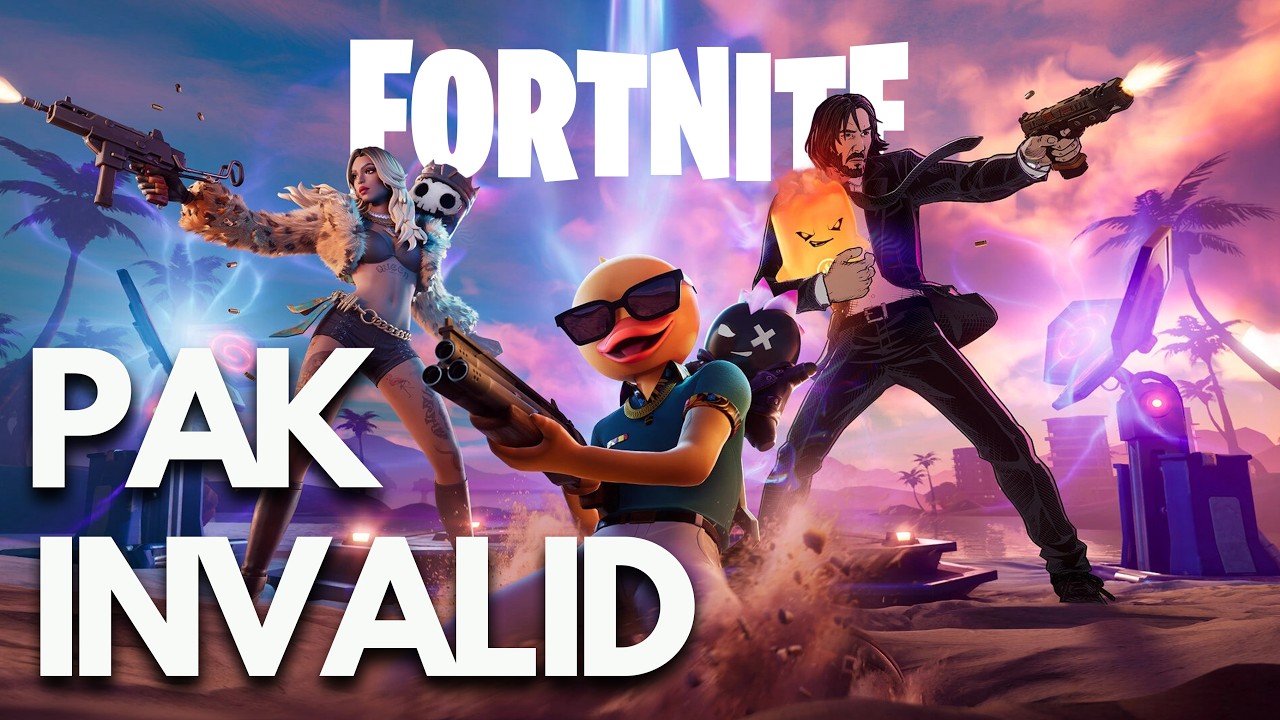 Fortnite Error UE::IoStore::SignatureError:EloErrorCode Pak is invalid On PC FIX🎮🔥