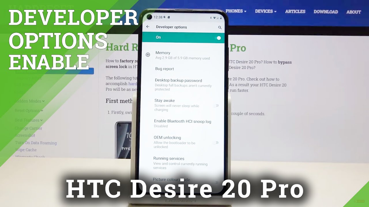 How to Enter Demo Mode in HTC Desire 20 Pro – Find Demo Mode Option