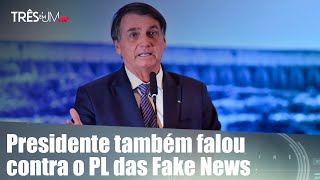 Bolsonaro critica proposta de regulação das redes sociais