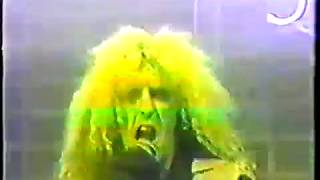 TWISTED SISTER: KING OF FOOLS RARE CLIP FROM &quot;UP AN SWUTSCH&quot; SHOW GERMAN TV