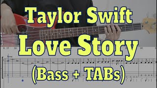 Download lagu Taylor Swift - Love Story(Bass cover   Tabs) mp3