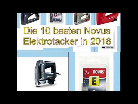 Die 10 besten Novus Elektrotacker in 2018