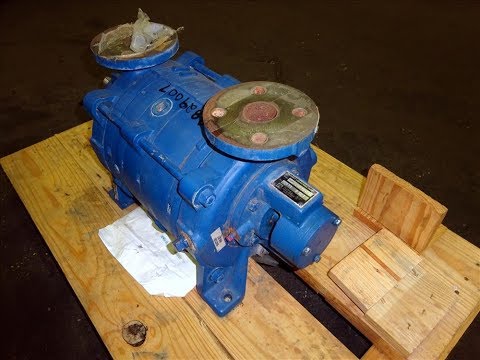 Used- Kinney Liquid Ring Vacuum Pump, Model KLRC-75-FA2 - stock # 48829007