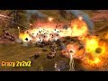 ZH CRAZY 2v2v2 Undercover With Commentary