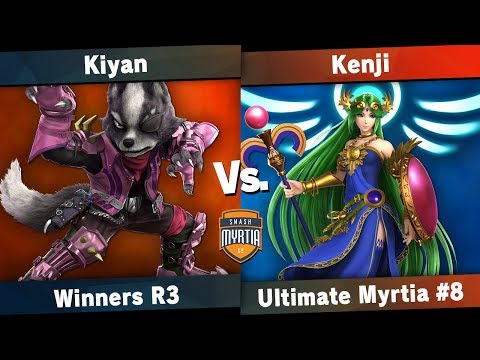 [Ultimate Myrtia #8] Kiyan (Wolf) vs Kenji (Palutena) Winners R3