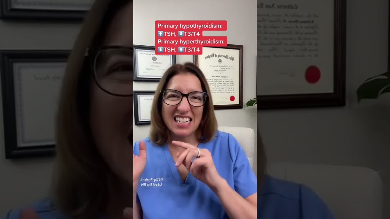 TSH and T3/T4 - Whats the difference? Lab Values/ABG - Shorts | @LevelUpRN