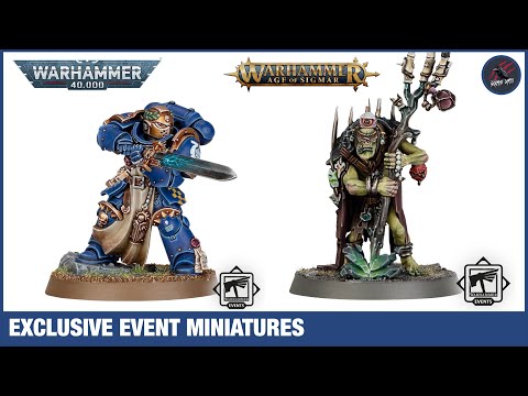 EXCLUSIVE WORLD EVENT MINIATURES - Are These Warhammer 40K & A0S Models Good Enough For Your Army?