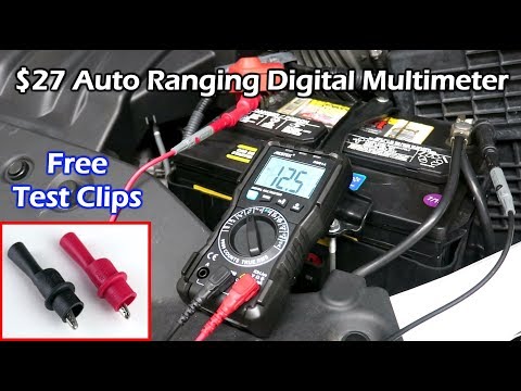 $27 True RMS Auto Ranging Digital Multimeter - Mestek DM91A