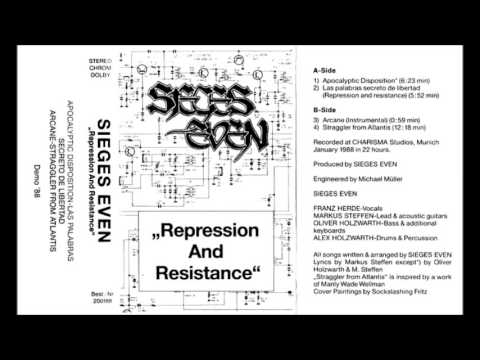 Sieges Even (Ger) "Repression And Resistance" (1988 Demo)