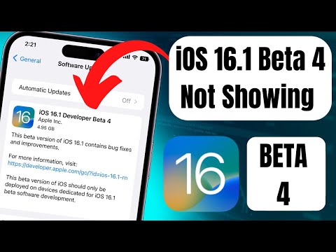 How To Fix iOS 16.1 Developer Beta 4 Not Showing in iPhone & iPad