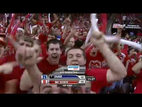 2010.01.20 #7 Duke Blue Devils at NC State Wolfpack Basketball