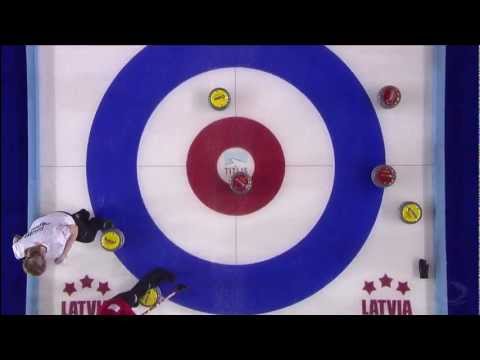 CURLING: WWCC 2013 Draw 5 - CAN vs DEN - HIGHLIGHTS