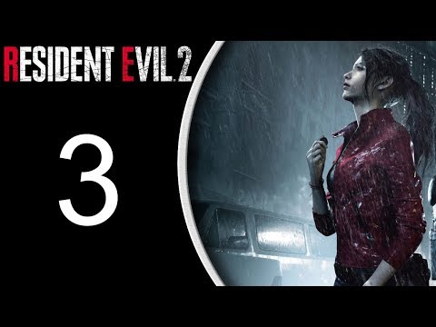 Resident Evil 2 (2019) HARDCORE Claire Side B playthrough pt3 - Stalked by X!/1st Birkin Boss